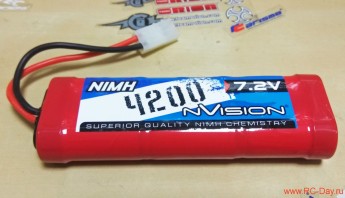 ​Аккумулятор nVision Ni-Mh 7.2V 4200мАч 