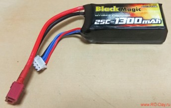 Аккумулятор Black Magic Li-Po 11.1V 1300mah 25C