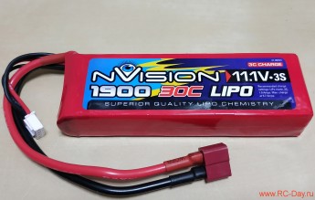 Аккумулятор nVision Li-Po 11.1V 1900mah 30C
