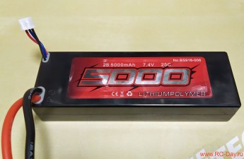 Аккумулятор BSD Racing Li-Po 7.4V 5000мАч 25C