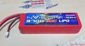 Аккумулятор nVision Li-Po 14.8V 3700mah 30C