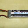 Аккумулятор HRB Li-Po 7.4V 2600mah 30C