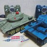 Танковое сражение с системой инфракрасного боя Т-34 и Тигр