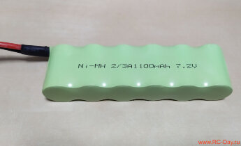 Аккумулятор HSP Ni-Mh 7.2V 1100mAh