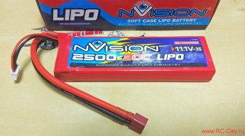 Аккумулятор nVision Li-Po 11.1V 2500mah 30C
