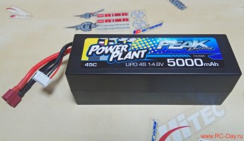 Аккумулятор Power Plant Li-Po 14.8V 5000мАч 45С